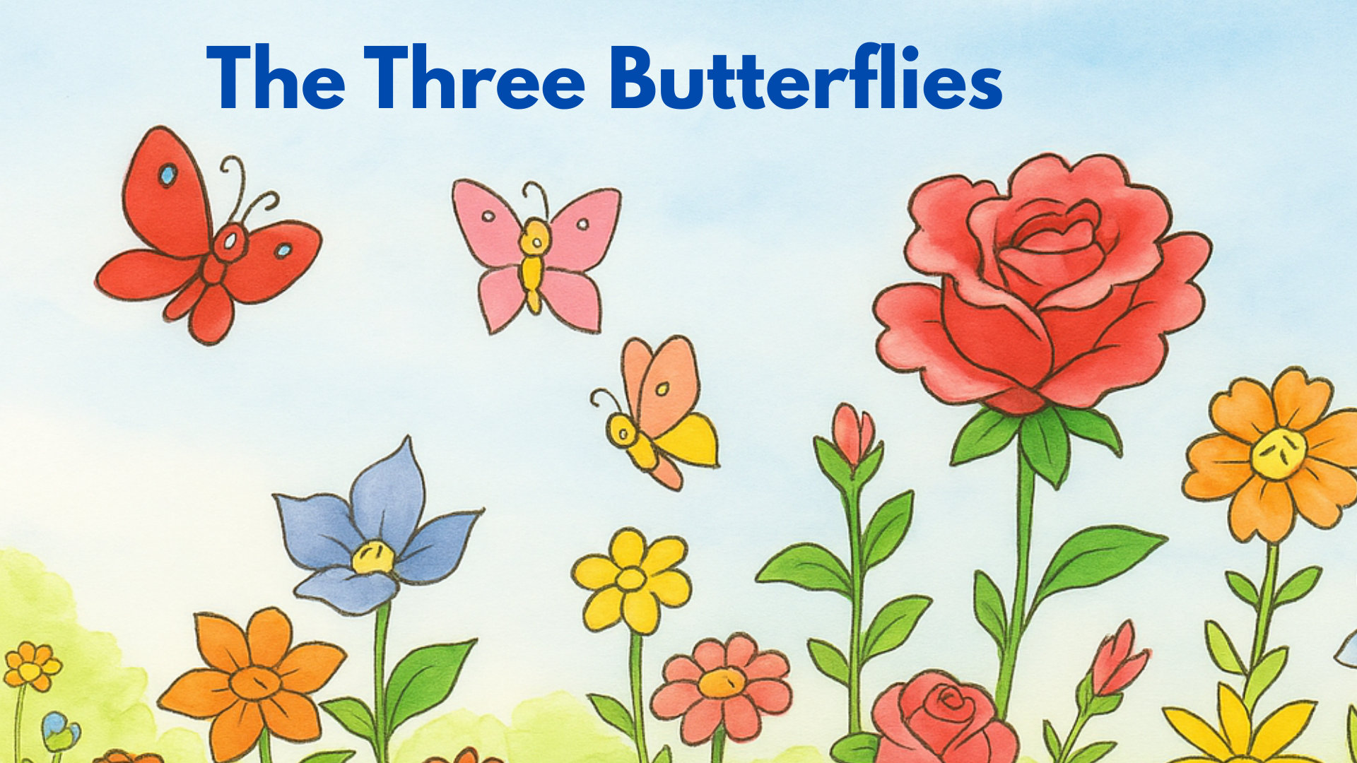 The Three Butterflies